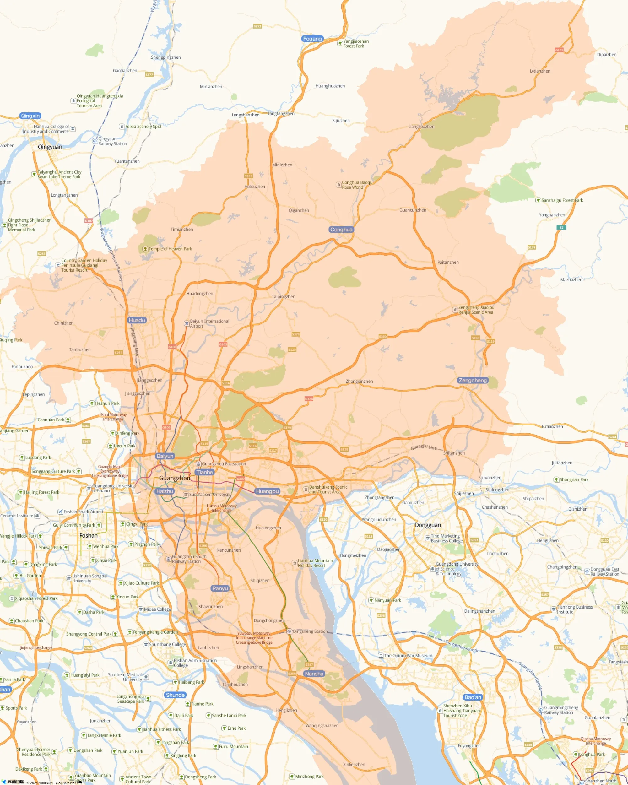 Guangzhou Map - Complete Guide to Guangzhou Districts