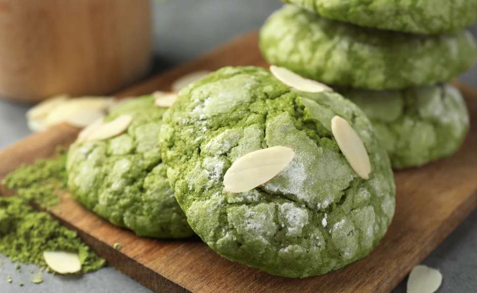 Matcha cookies