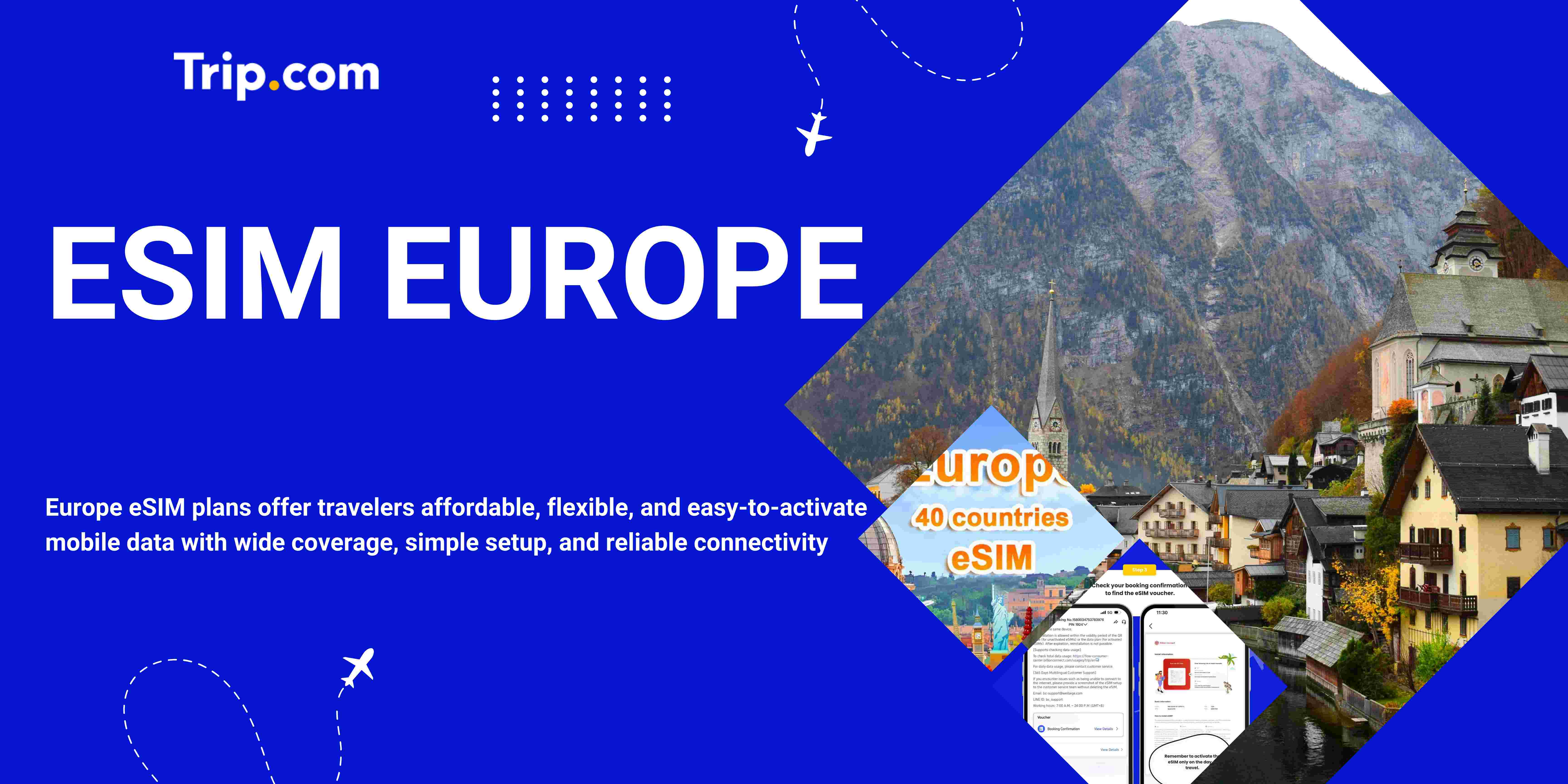 Trip.com Europe eSIM Review: Affordable and Flexible Data Plans for Tourists
