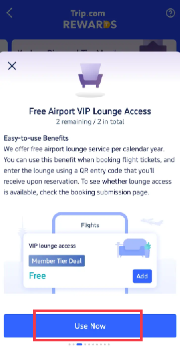 How to Find Trip.com VIP Lounge Access List