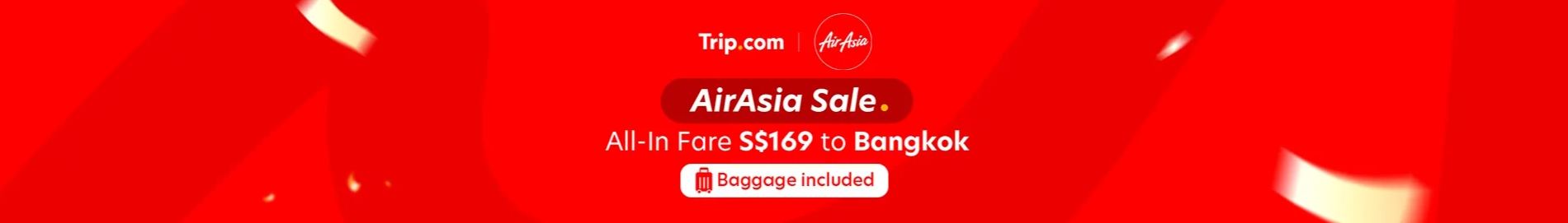 Trip.com Flight Coupon Singapore: AirAsia