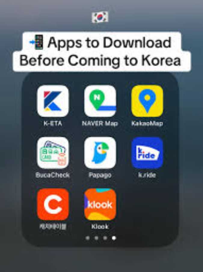 Apps Must Download in South Korea