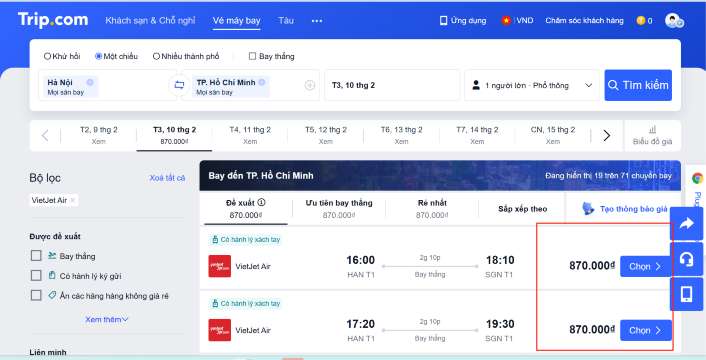 mua vé máy bay vietjet 