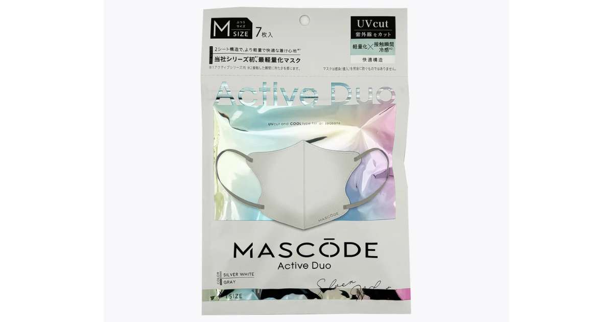 หน้ากากกันแดด MASCODE Active Duo Mask