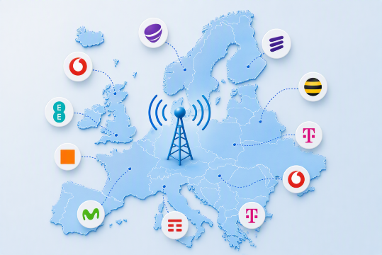 Top Mobile Networks Across Europe
