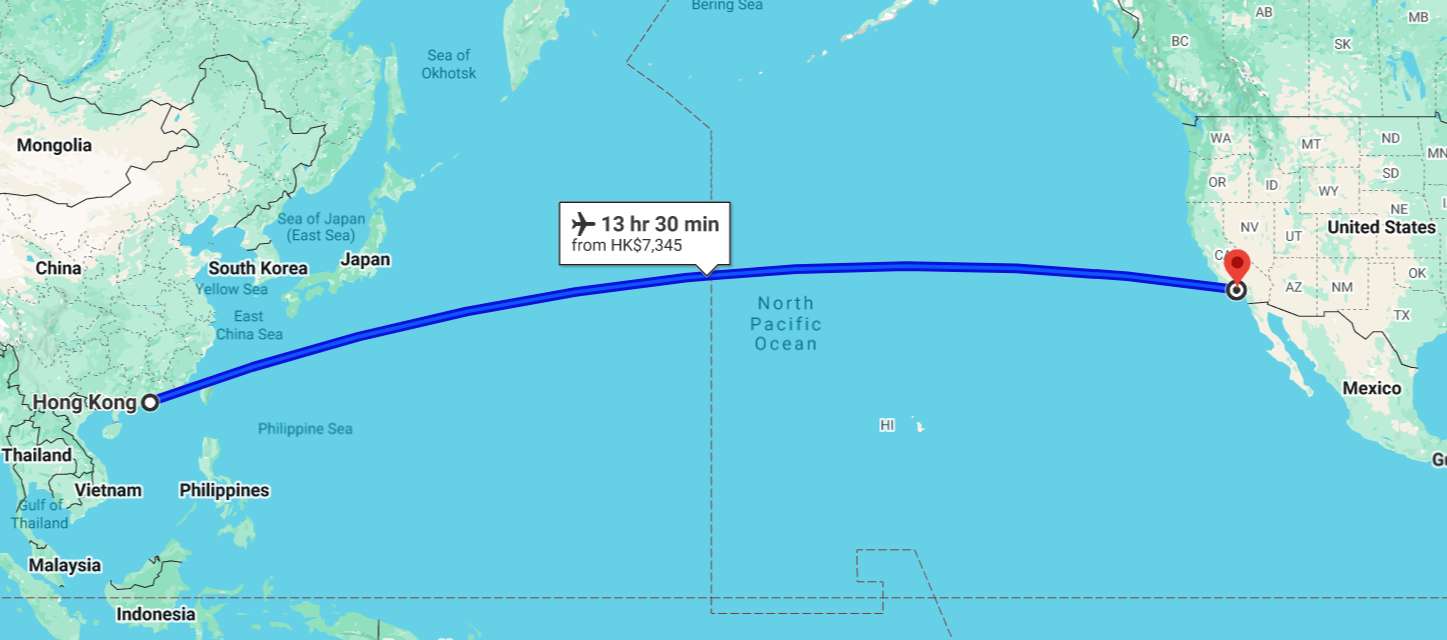 Where is Hong Kong on a map?