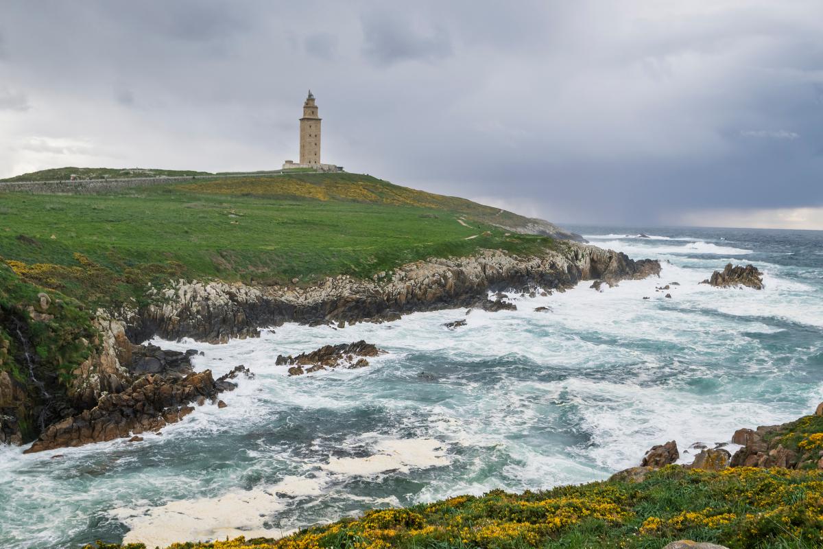 La Torre de Hercules en a Coruna