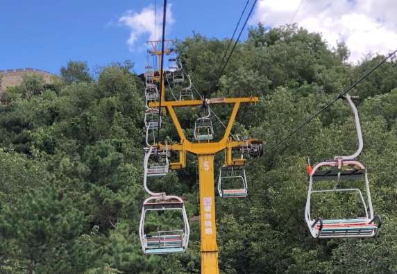 万里の長城「慕田峪長城」ロープウェイ