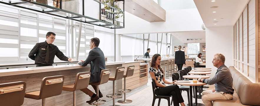 カンタス航空・国際線ビジネスラウンジ