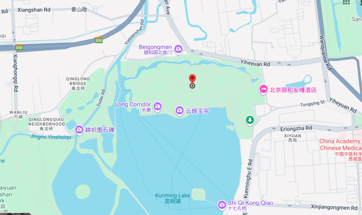 Where is Summer Palace Located?