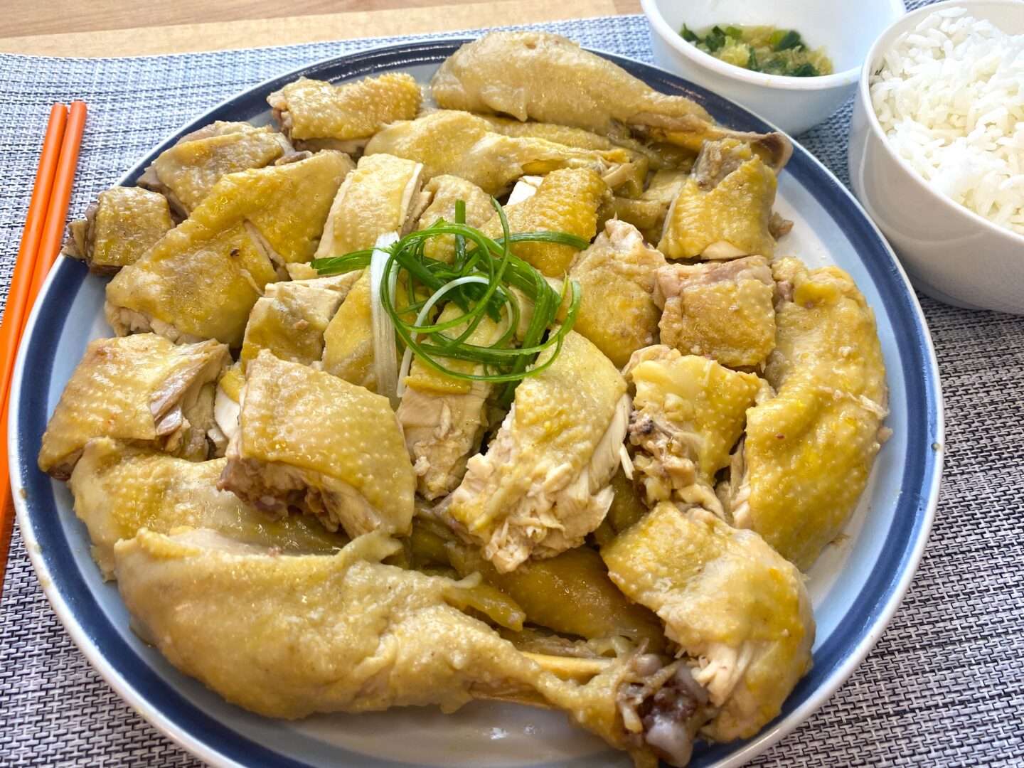 Halal Steamed Chicken