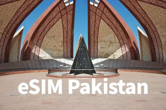 Beste eSIM für Pakistan ab 0,55 €
