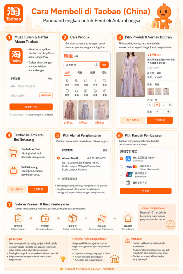 how to buy in Taobao in China, write in English