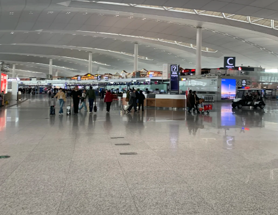 南京禄口国際空港での乗り継ぎ所要時間