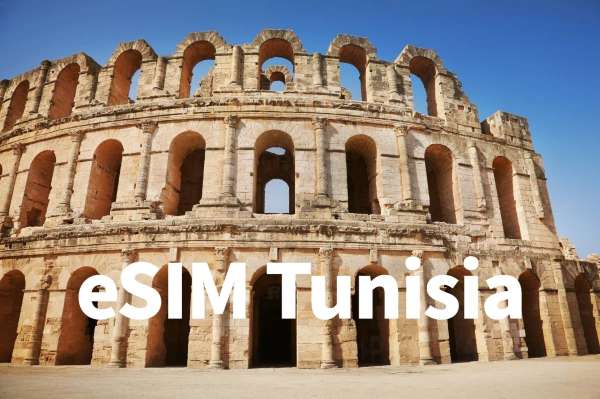 Best Discounted eSIM for Tunisia from £0.41