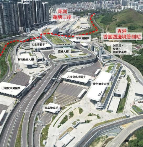 蓮塘口岸停車場 | 簡介