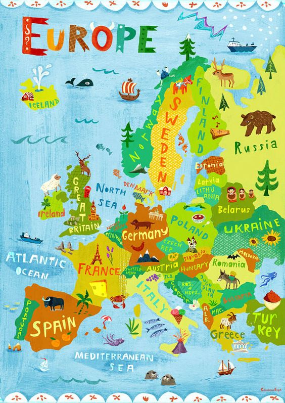 Europe Travel Map