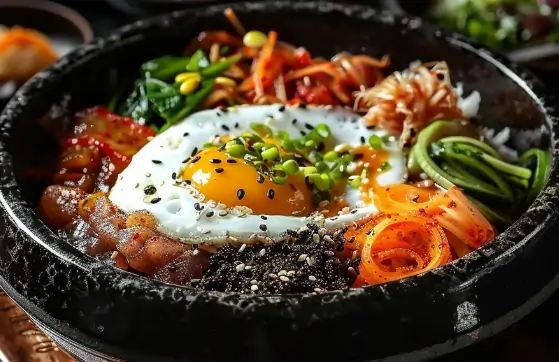 韓国のグルメ：ビビンパ