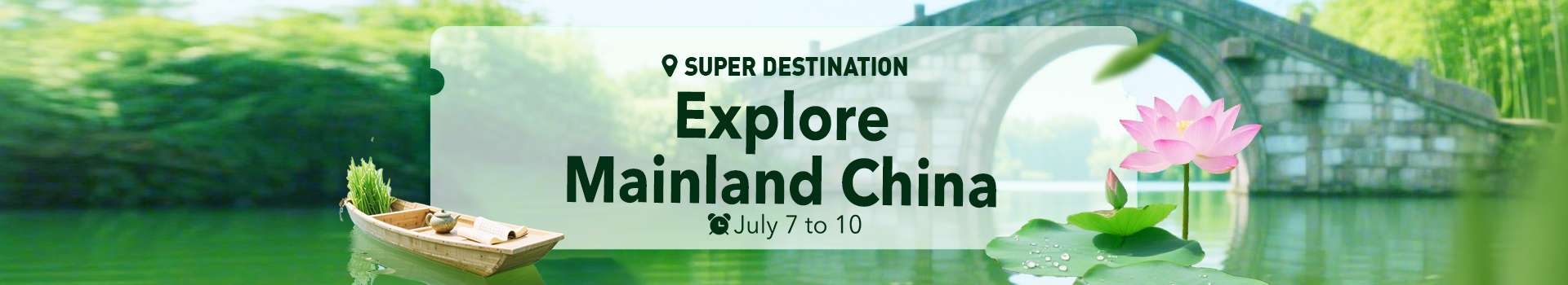 Explore Mainland China​ Up to 40% off hotels​