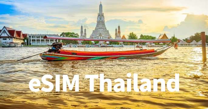Beste eSIM voor Thailand vanaf € 0,19