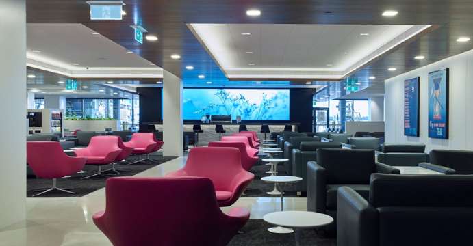 ニュージーランド航空・国際線ラウンジ