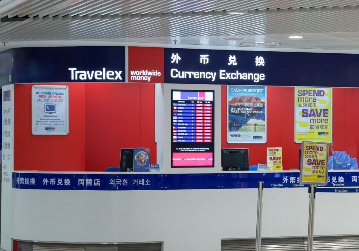 Licensed Exchange Counters Travelex