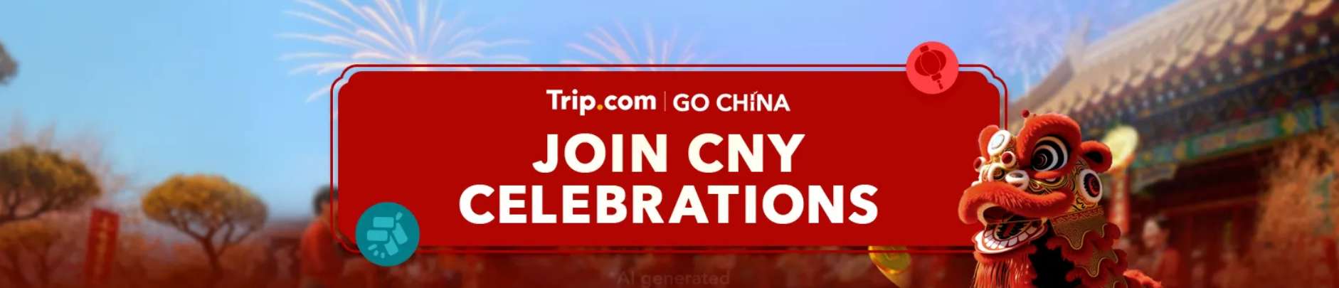 Trip.com Go China Mainland Travel Deals Up to 50% Off