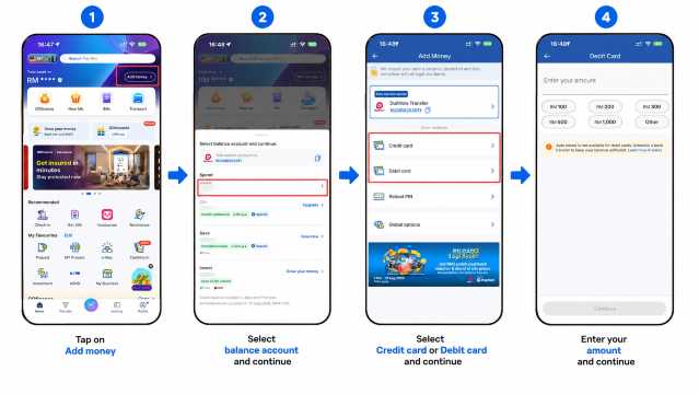 How to Add Money to TNG eWallet