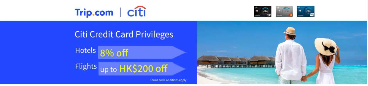 Citi Credit Card X Trip.com Promotion