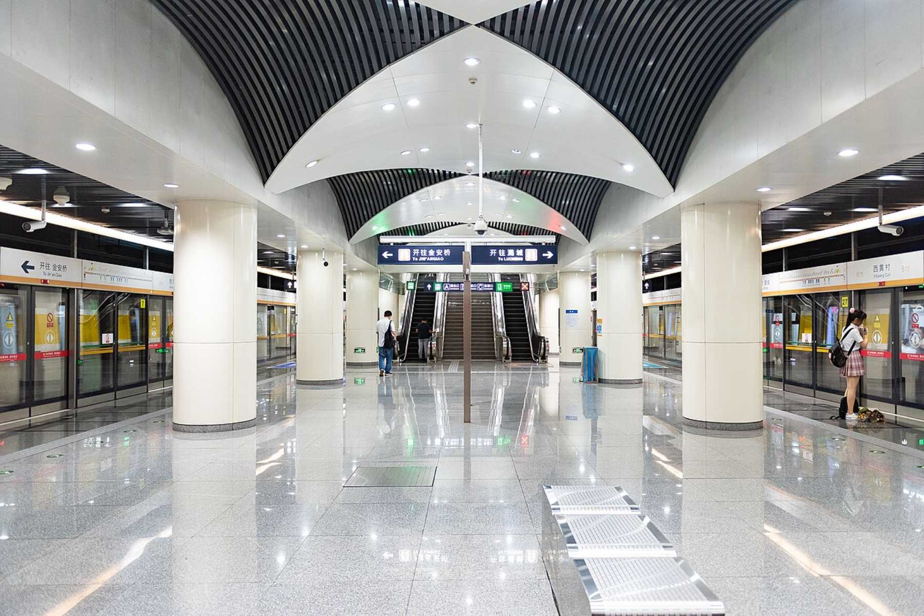 Xihuangcun station of Line 6