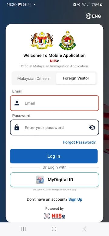 Download the app on your smartphone