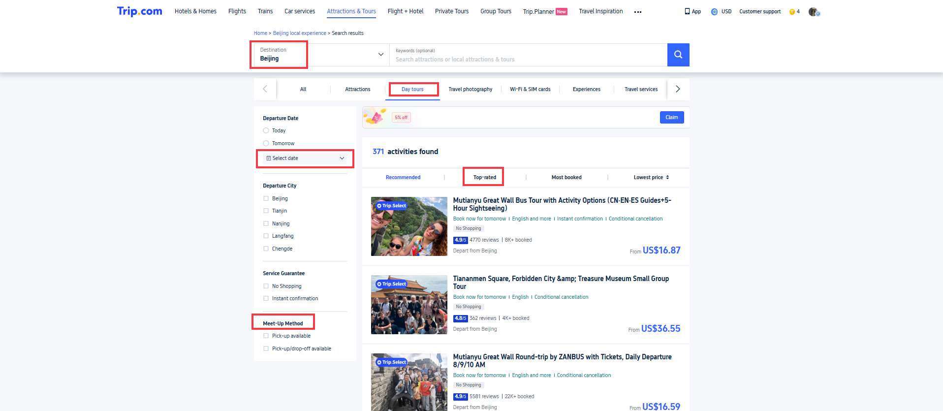 How to Book Day Tours in Beijing