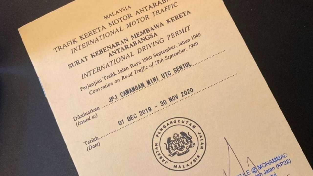 International Driving Permit Malaysia