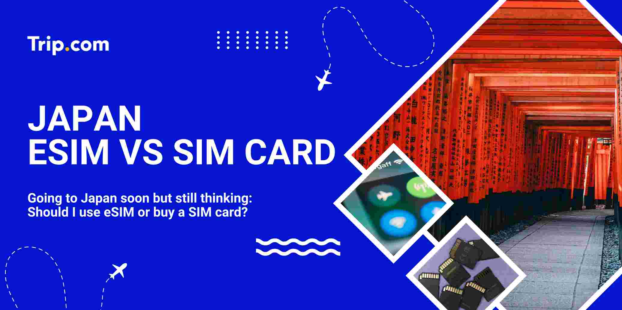 Japan eSIM vs SIM card