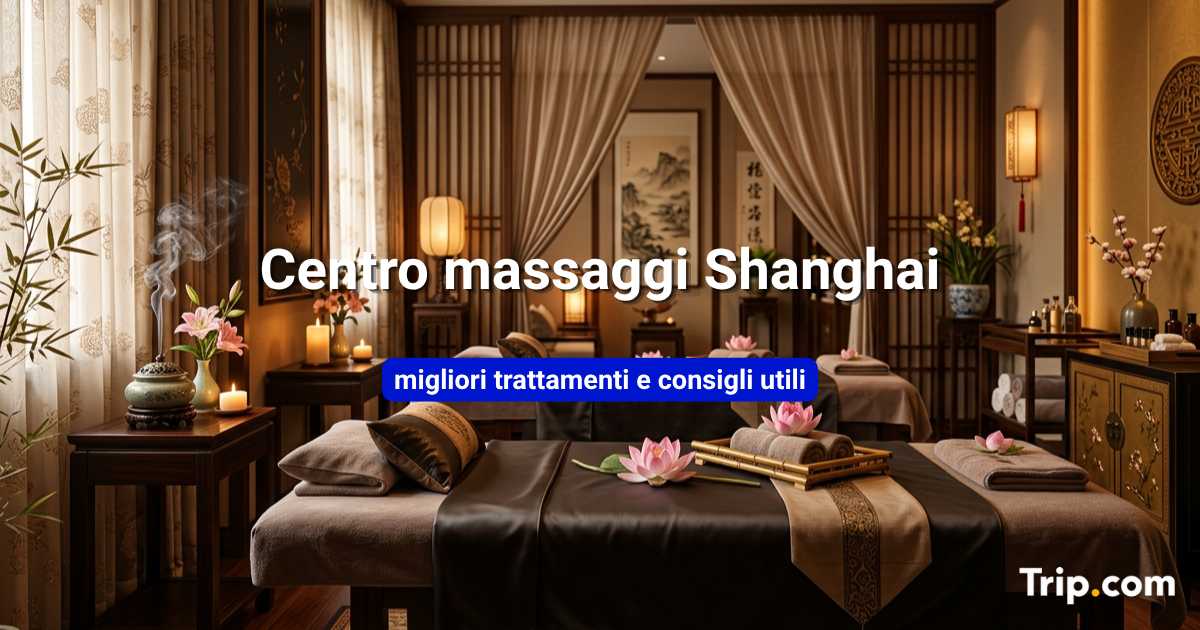 Centro massaggi Shanghai