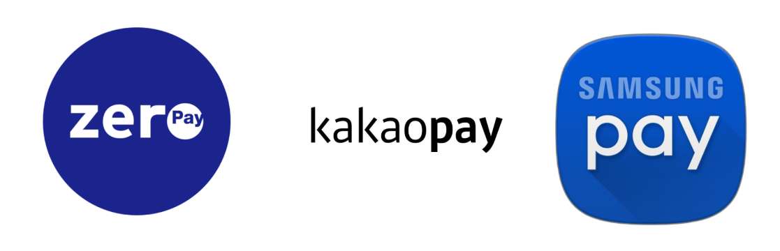 zero pay, kakao pay, samsung pay