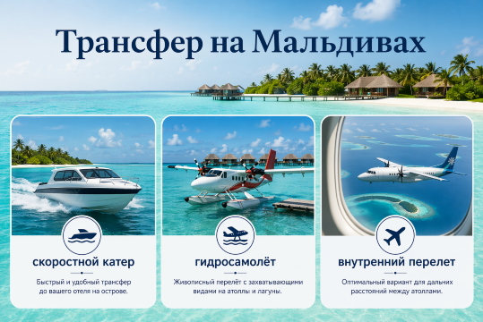 Трансфер на Мальдивах:  как добраться до отеля в 2026 - гидросамолёт или катер  | Trip.com
