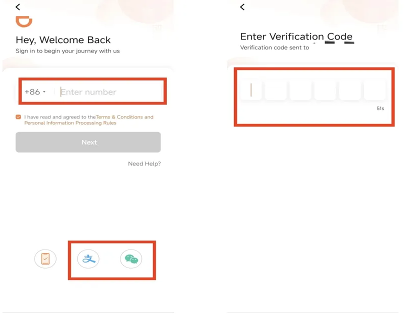 Đăng ký tài khoản App Didi gọi xe giá rẻ