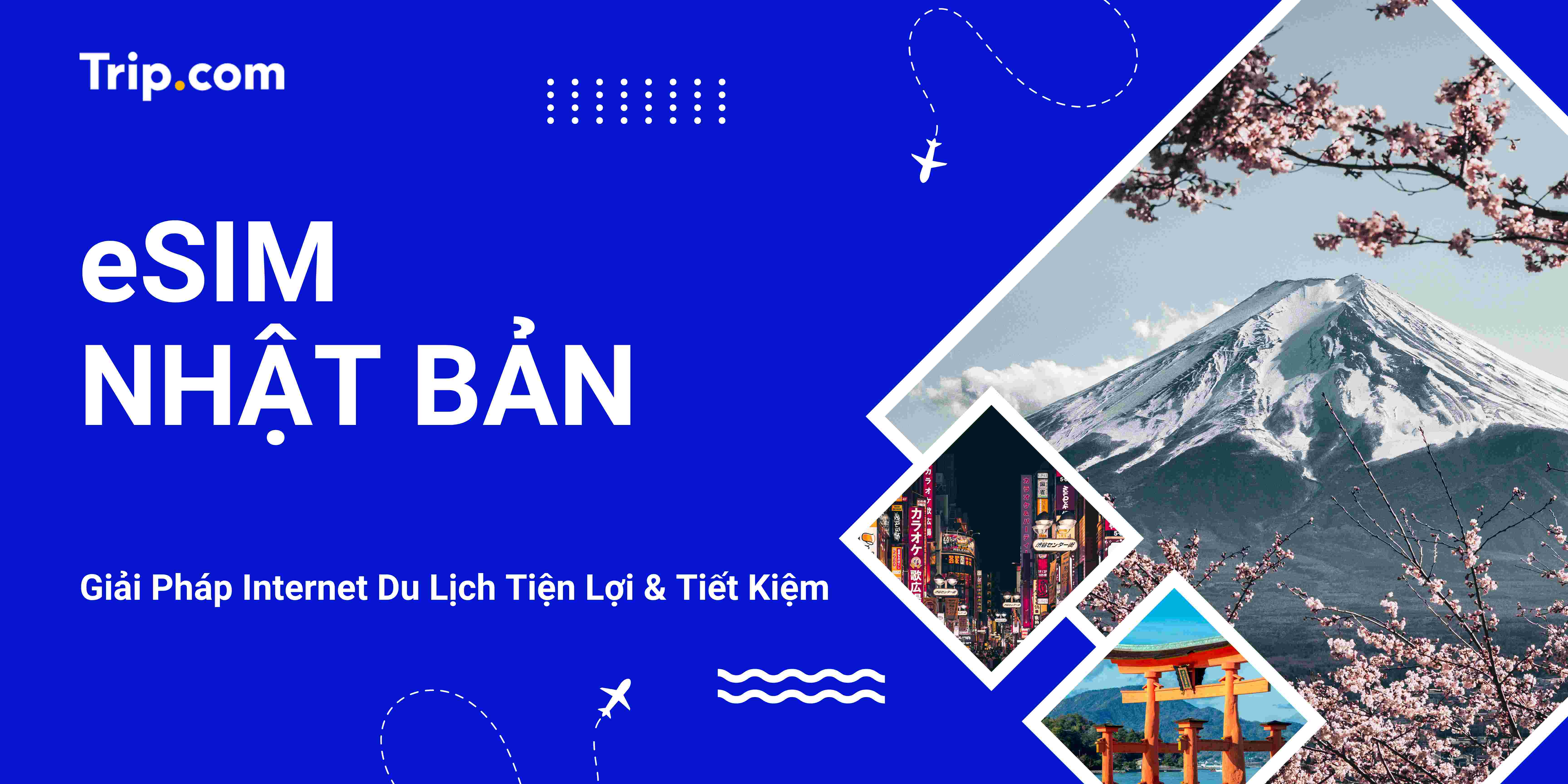  eSIM Nhật Bản: Mạng 4G/5G Không Giới Hạn Cho Du Khách Việt