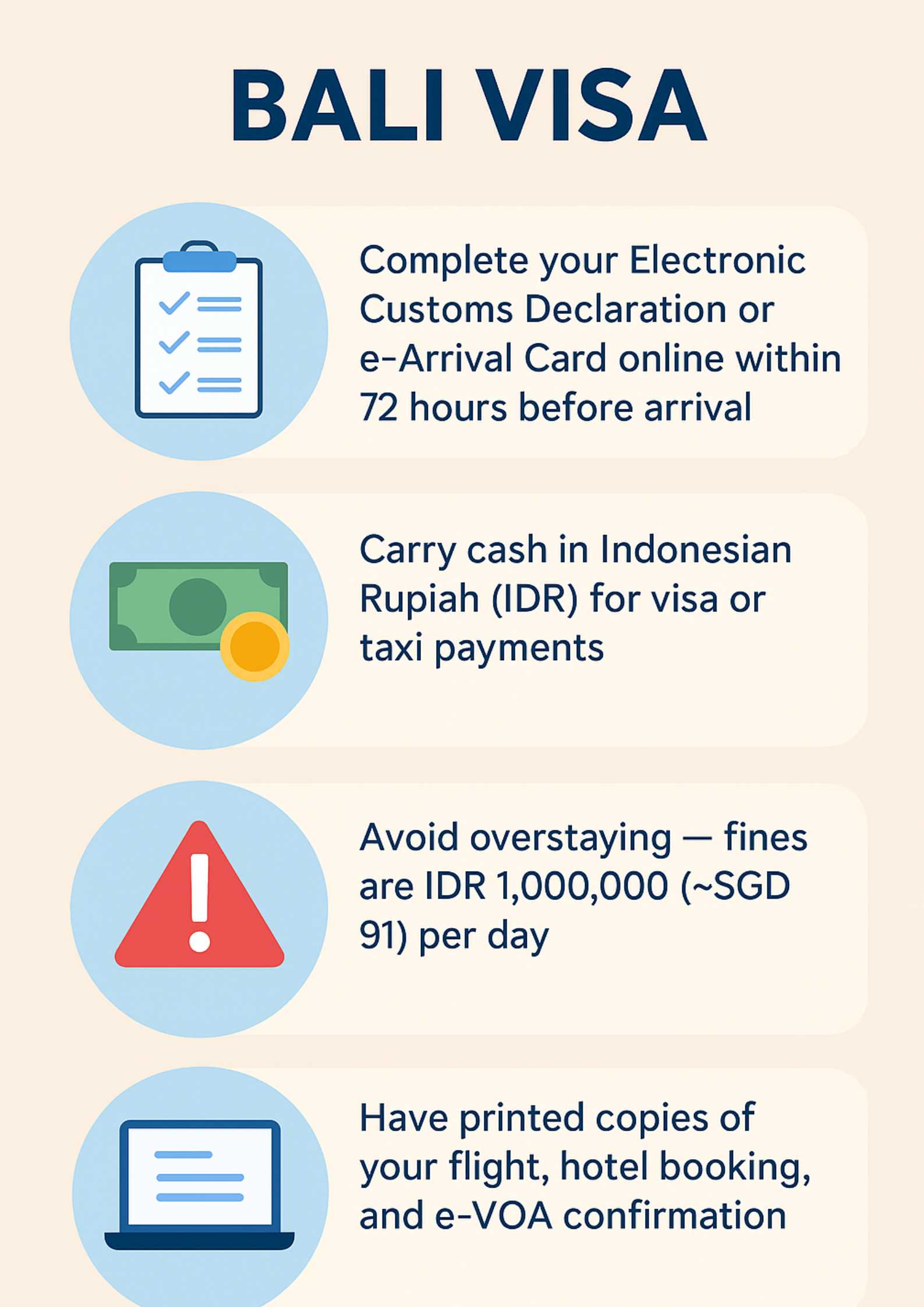 Tips for Bali Visa