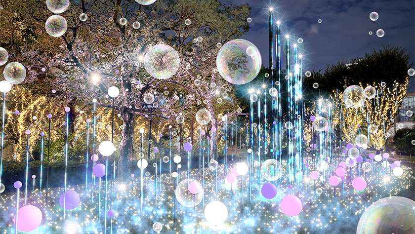 東京聖誕燈飾 | 聖誕花園燈飾