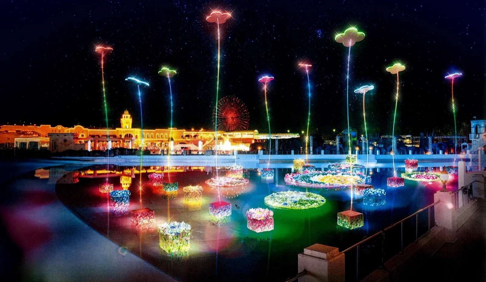 愛知縣拉格娜登堡：光與水的嘉年華