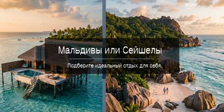 Мальдивы или Сейшелы - что выбрать в 2026: сравнение, цены, отзывы | Trip.com