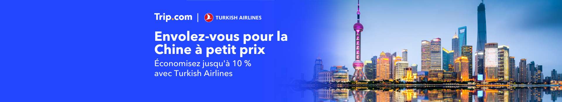 Envolez-vous pour la Chine à petit prix