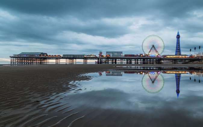 Ferris wheel on Blackpool Pier
