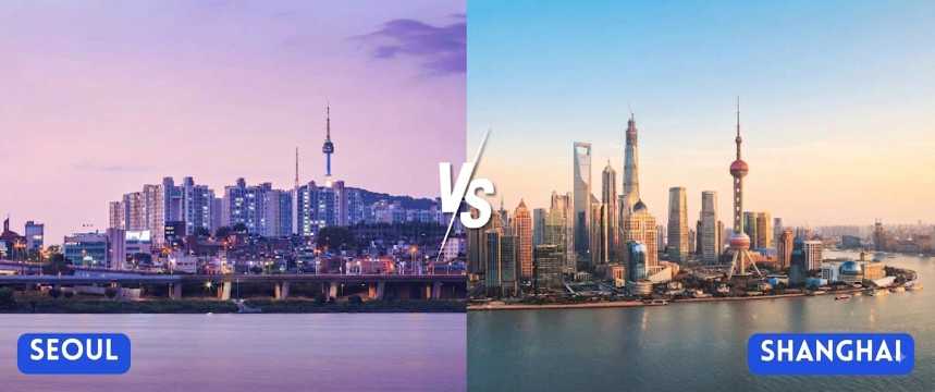 Seoul oder Shanghai