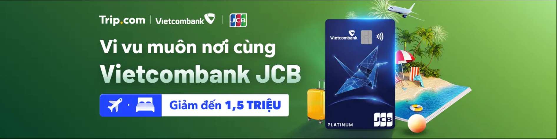 Độc Quyền Cho Chủ Thẻ Vietcombank JCB