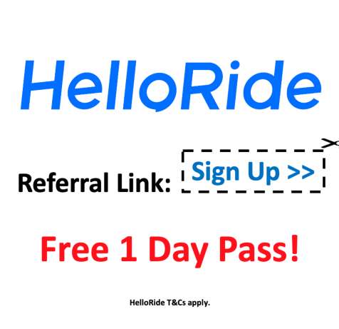 Sign up HelloRide
