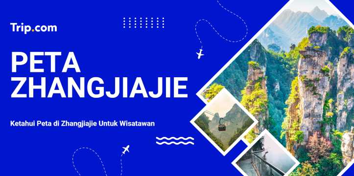 Peta Zhangjiajie