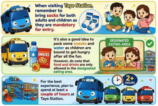 Tips Visiting Tayo Playround